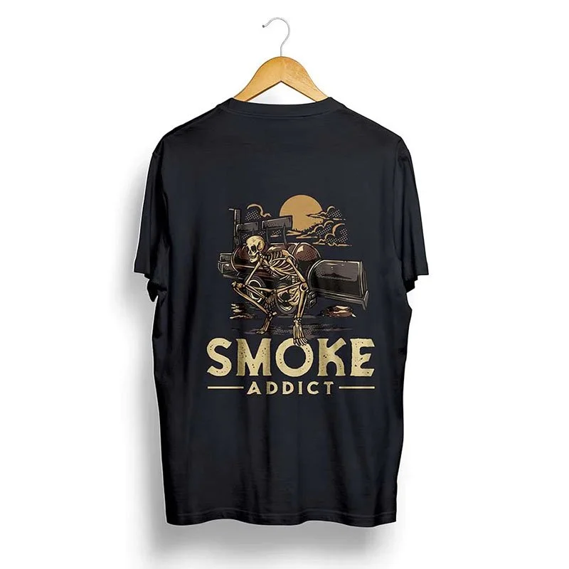Smoke Addict Tee — Rasheed Philips - The Gentleman Smoker